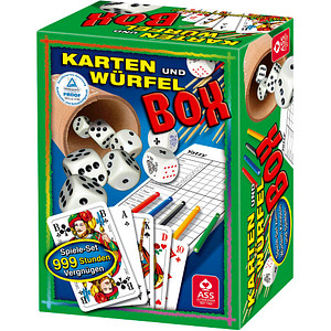 ASS ALTENBURGER KARTEN UND WÜRFEL BOX Spiele-Set von ASS ALTENBURGER