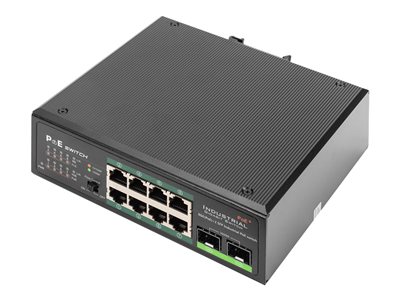 ASSMANN Industrieller 8-Port Gigabit PoE von ASSMANN ELECTRONIC