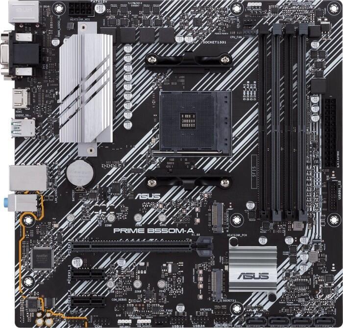 ASUS Prime B550M-A Gaming Mainboard Sockel AM4 von ASUS