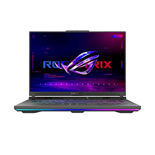 ASUS ROG Strix G16 G614JIR-N4050W | 16" | Intel Core i9 14900HX | 16GB RAM | 1TB SSD | NVIDIA GeForce RTX 4070 | Windows OS | QWERTY Tastatur von ASUS