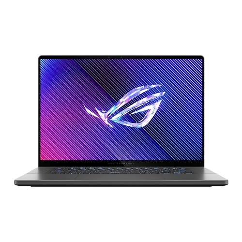 ASUS ROG Zephyrus G16 Laptop | 16" WQXGA 240Hz/0,2ms OLED Display | Intel Core Ultra 9-185H | 32 GB RAM | 2 TB SSD | NVIDIA GeForce RTX 4090 | Windows 11 | QWERTZ Tastatur | Eclipse Gray von ASUS