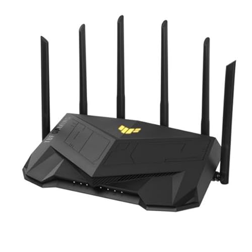 ASUS RT-AX5400 Wireless Router Gigabit Ethernet Dual-Band (2,4 GHz/5 GHz) Schwarz von ASUS