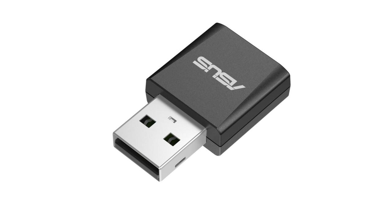 ASUS USB-BE92 Nano Tri-Band BE6500 WiFi 7 Nano USB Adapter von ASUS