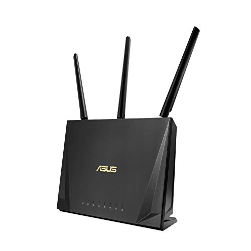 Asus RT-AC85P Home Office Router (WiFi 5 AC2400 MU-MIMO, 4x Gigabit LAN, App Steuerung, USB 3.1, IPv6, VPN, PPTP, OpenVPN) von ASUS