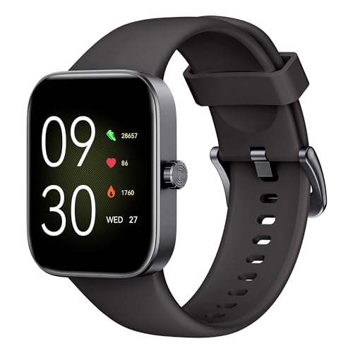 ASWEE Smartwatch Damen Herren, 1.85 Zoll HD-Display Smart Watch mit Bluetooth Anrufe, 200+ Sportmodi Fitness Tracker mit Herzfrequenz SpO2 Schlafmonitor, IP68 Wasserdicht Fitnessuhr für Android iOS von ASWEE