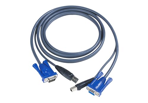 ATEN 2L 5003U - 3,0 m Kabel für KVM USB/VS0202 VS0204/VS0404 von ATEN