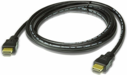 ATEN - HDMI mit Ethernetkabel - HDMI (M) bis HDMI (M) - 5,0m - abgeschirmt - Schwarz (2L-7D05H) von ATEN