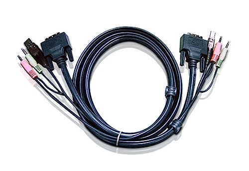 Aten 2L-7D02UD Kabel (USB, DVI-D) 1,8m von ATEN