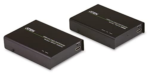 Aten VE812 HDMI Extender, Receiver und Transmitter, HighQuality, Kat 5e, 100m von ATEN