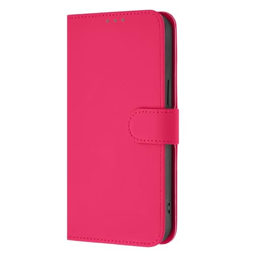 ATISIJIE Handyhülle für Motorola Moto G71S 5G Hülle,PU Leder Handyhülle Lederhülle Kartenfach Flip Cover für Handy hülle Leather Phone Case Hülle-Rosa von ATISIJIE