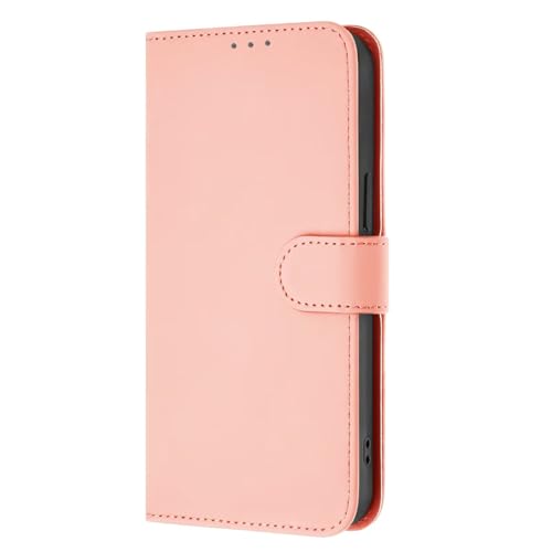 ATISIJIE Handyhülle für Oppo F27 Pro 5G / F27 Pro+ Hülle,PU Leder Handyhülle Lederhülle Kartenfach Flip Cover für Handy hülle Leather Phone Case Hülle-Rosa von ATISIJIE