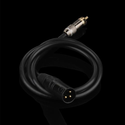 ATOULE HiFi-Audiokabel for AV-Receiver for Verstärker, 4N OFC-Stecker auf Stecker-Kabel(1 Meters) von ATOULE