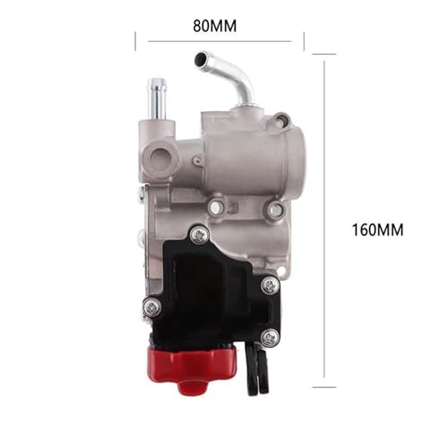 Leerlaufluft Regelventil IAC Auto-Leerlaufluftregelventil Leerlaufdrehzahlmotor/Passend for Mitsubishi Galant Eclipse Expo Eagle Summit 1.8L 2.0L MD614696 MD614527 MD614698 Auto Leerlaufluft Regelve von ATPONCX