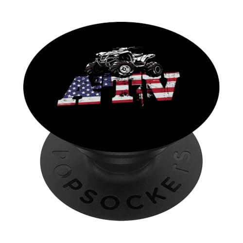 ATV Reiten ATV Racing USA Flagge ATV PopSockets Klebender PopGrip von ATV Gifts for Men