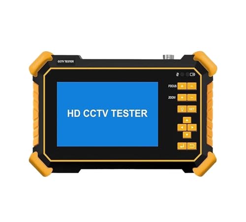 CCTV-Monitortester, 8MP 4K CCTV Tester 4 Zoll Kamera Monitor AHD/CVI/TVI CVBS CCTV Analog Kameras Tester CFTV Mini Monitor(TI-HD9629-ACT) von AUBEST