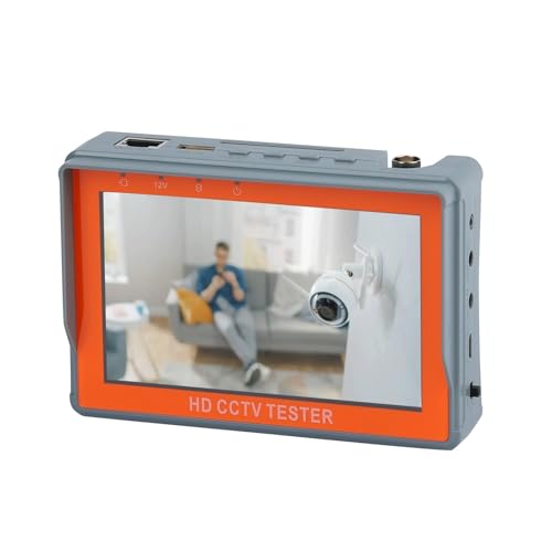 CCTV-Monitortester, Professioneller Mini-Kameramonitor, Tragbar, Cvbs, Analog, 8 MP, Cmera-Tester, Unterstützt Ahd, Cvi, Tvi, PTZ, Utp, Netzwerk-CCTV-Tester von AUBEST