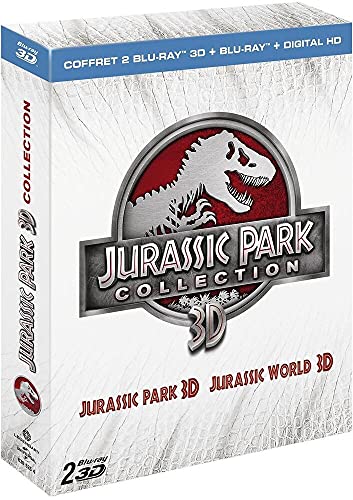 Jurassic Park 3D + Jurassic World 3D [Blu-ray 3D & 2D + Copie digitale] von AUCUNE