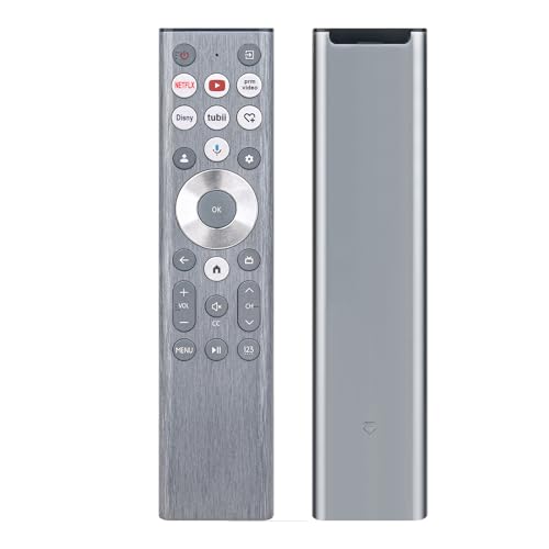 AULCMEET ERF6A80 Neu Ersetzen Sie die Fernbedienung passend für fit forHisense Smart 4K TV U7 A7 U8 Series U9N 98UX U8 Series TV Remote Controller von AULCMEET