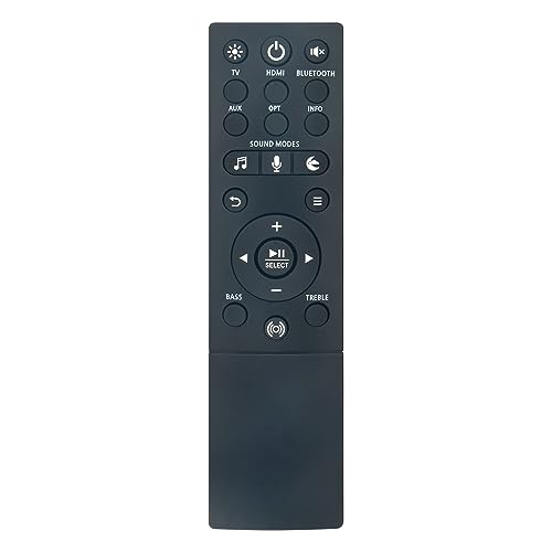 MK220RC Ersatz-Fernbedienung passend für Teufel Cinebra 11 MK2 20RC Soundbar Audio Lautsprecher von AULCMEET