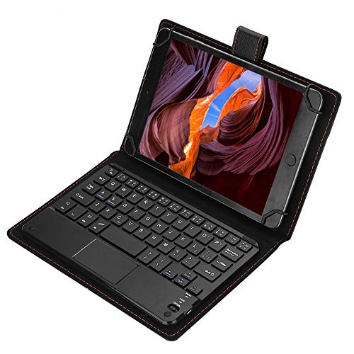 AUNMAS -Tastatur, Volltasten FN-Media-Tasten Integrierte Schutzhülle Smart-Tastatur für 7/8-Zoll-Tablet-PC für für von AUNMAS