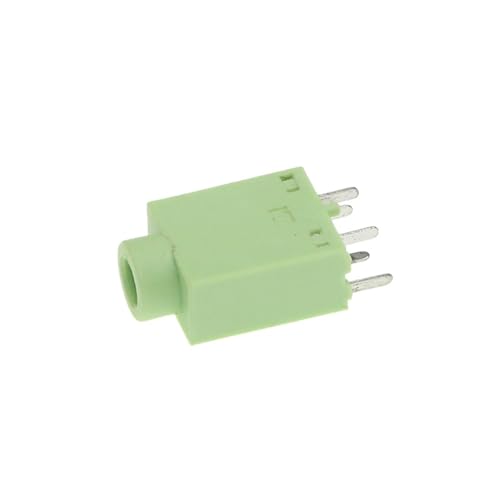 10PCS 3.5mm Female Audio Connector 5 Pin DIP Headphone Jack Socket PJ-358 PJ358 AUOQKQUT(Green) von AUOQKQUT