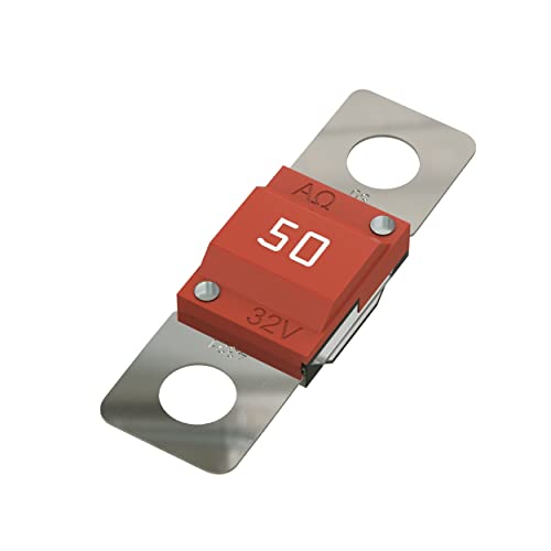 AUPROTEC Midi Hochstromsicherung Schraubsicherung 40A - 100A Auswahl: 50A Ampere rot, 10 Stück von AUPROTEC