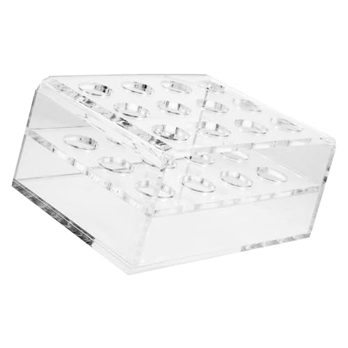 AUTSUPPL Acryl Stifthalterständer Mit 12 Slots Für Stifte Und Make Up Pinsel Idealer Organizer Für Home Office Und Geschäft Moderne Aufbewahrungslösung Ohne Wandhalterung von AUTSUPPL