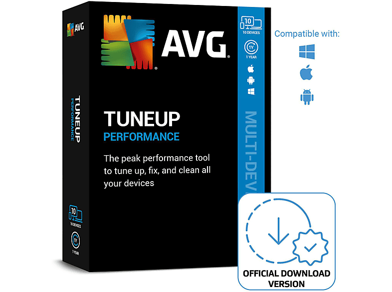 AVG TuneUp (10 Devices) - 1 Year [PC/MAC] von AVG