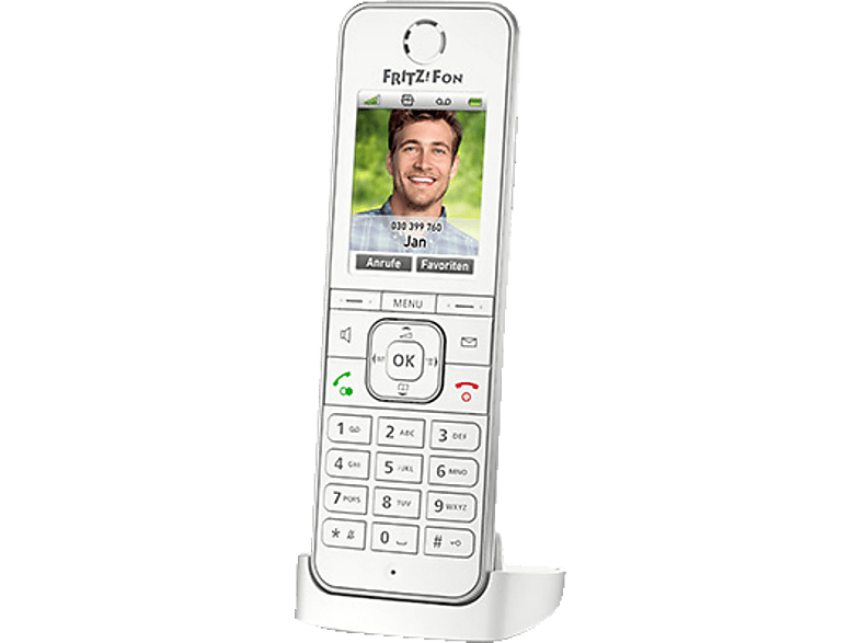 AVM FRITZ!Fon C6, HD Schnurloses Telefon, Weiß AVM FRITZ!Fon C6, HD Schnurloses Telefon, Weiß von AVM