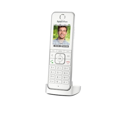 AVM FRITZ!Fon C6 White schnurloses DECT Komforttelefon für FRITZ!Box von AVM