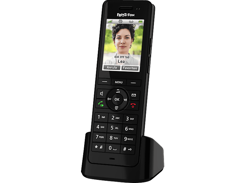 AVM FRITZ!Fon X6, HD Schnurloses Telefon, Schwarz von AVM