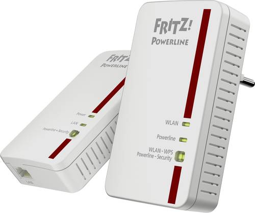 AVM FRITZ!Powerline 1240E WLAN Set Powerline WLAN Starter Kit 20002745 1200MBit/s von AVM