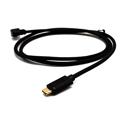 AWADUO 3.1 Typ C U-förmiges USB C Kabel, 4K @60hz 10 Gbs Typ C Stecker 180 Grad auf Typ C 3.1 C Stecker Kabel Auto Datenkabel, 180 Grad USB C Ladekabel für Smartphone/Desktop/Notebook/4K Video (1M) von AWADUO