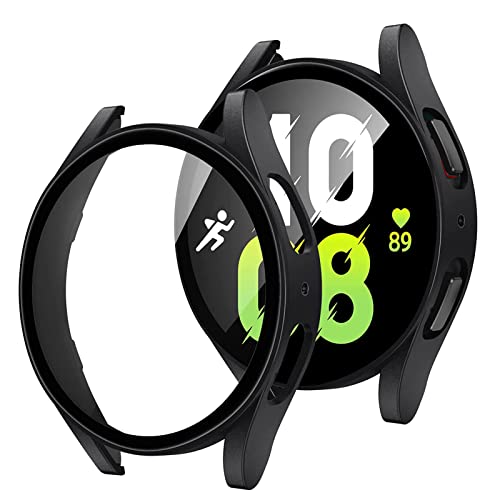 AWADUO Kompatibel mit Samsung Galaxy Watch 5 44 mm TPU-Schutzhülle, Smartwatch-Schutzhülle für Samsung Galaxy Watch 4 44 mm, weich und langlebig von AWADUO