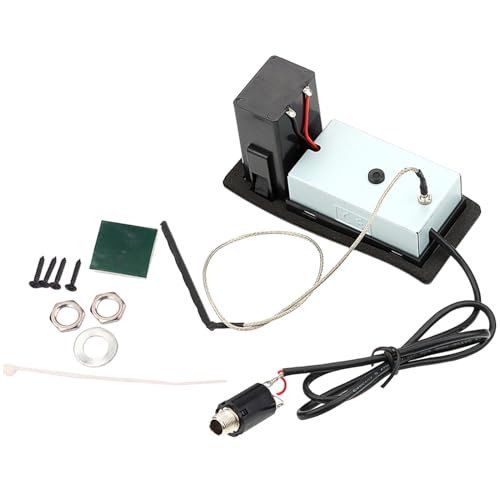 AWHAO Guitar Pickup mit Mikrofon Mischanpassung Upgrade Teile 4 Band Black AWHAO Guitar Pickup mit Mikrofon Mischanpassung Upgrade Teile 4 Band Black von AWHAO