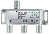 AXING 3fach Verteiler BVE 3-01P 5-1218MHz brummentkoppelt Kl.A+ Vodafone von AXING AG