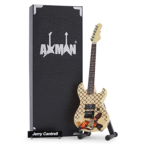 Jerry Cantrell - Miniatur-Gitarren-Replik - Musikgeschenke - handgefertigte Verzierung von AXMAN
