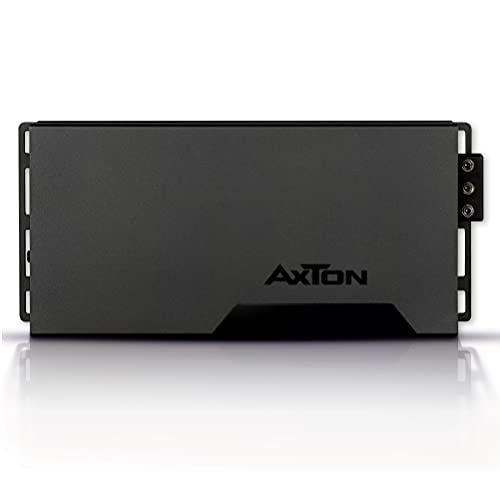 AXTON AT401 – Leistungsstarker 4-Kanal 24 V Verstärker für LKWs, Class-D Digital Endstufe mit High-Level Eingang, geeignet für Trucks und Reisemobile mit 24 Volt Bordnetz, 4 x 100 W von AXTON