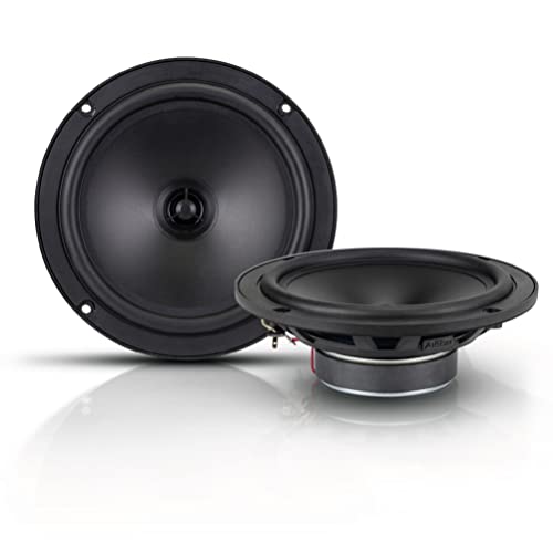 AXTON ATX165S – klangstarkes 16,5 cm / 6,5“ Koaxial System, 2-Wege Auto-Lautsprecher mit nur 47 mm Einbautiefe, Soundsystem mit 90 Watt RMS von AXTON