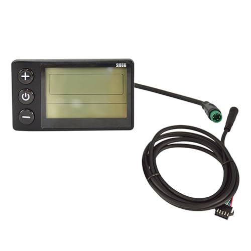 AYPOHU LCD Display Für Elektrische Fahrrad S866 Control Elektrische Mit Stecker Controller Roller LCD Display Panel Teile von AYPOHU