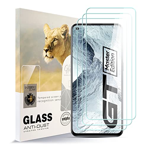 AYSOW Displayschutzfolie für REALME GT Master Edition Premium Glas 0.3mm 9H Härte 2.5D Film, Anti-Kratzer, Blasenfrei, Glasschutzfolie Schutzfolie für REALME GT Master Edition[3 Stück] von AYSOW