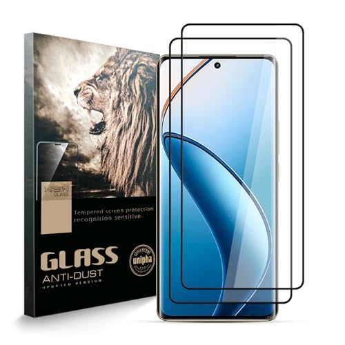 AYSOW Gehärtetes Glas Bildschirmschutz für Realme 12 Pro, Premium-Glas 0,3mm 9H Härte 2.5D Film, Anti-Kratzer, Einfache Installation, Bildschirmschutz für Realme 12 Pro[Packung mit 2] von AYSOW