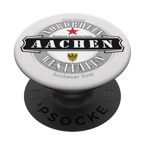 Aachen Nordrhein-Westfalen Deutschland City Outfit Andenken PopSockets Klebender PopGrip von Aachen Nordrhein Westfalen Deutschland Souvenir