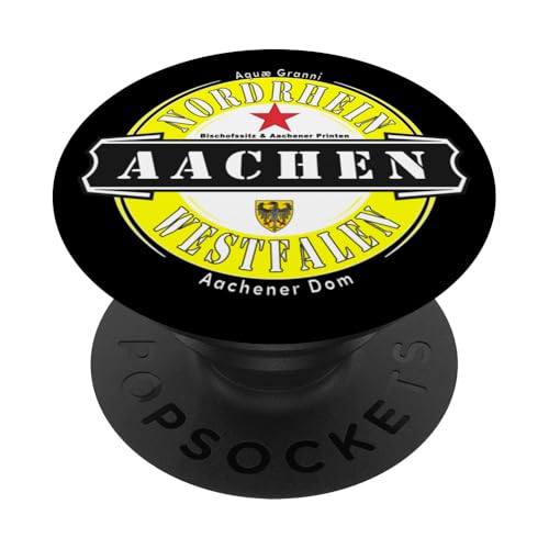 Aachen Nordrhein-Westfalen Deutschland City Outfit Andenken PopSockets Klebender PopGrip von Aachen Nordrhein Westfalen Deutschland Souvenir