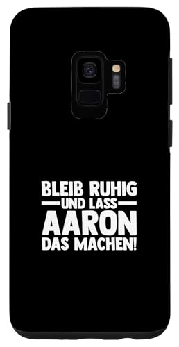 Hülle für Galaxy S9 Vorname Aaron von Aaron Geschenk