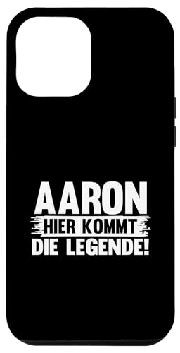 Hülle für iPhone 13 Pro Max Vorname Aaron von Aaron Geschenk