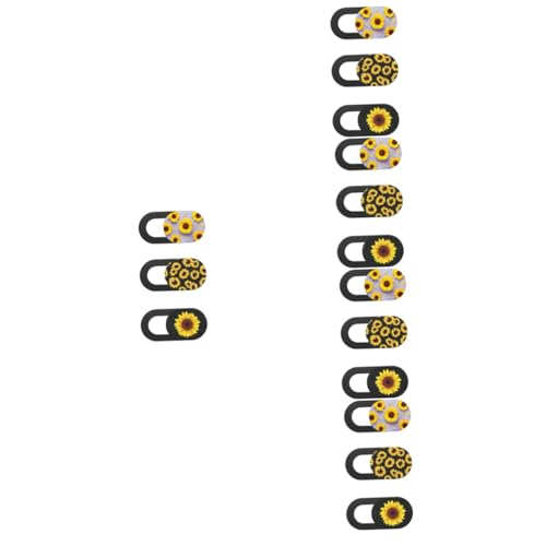 Abaodam 15 STK Kameraabdeckung Webcam-Abdeckung Webcam-abdeckfolie Deckel Der Tablet-Kamera Smartphone-objektivabdeckung Webcam-schieberegler Laptop Kamera Abdeckung Eben Karikatur Abs von Abaodam