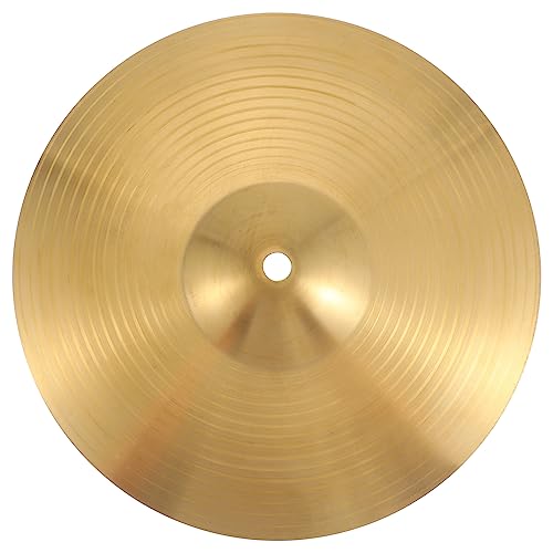 Abaodam Messing Crash Ride Hi Hat Becken Für Schlagzeug Hochwertiges Messing Ideal Für Anfänger Und Spieler Glänzende Goldene Oberfläche Perfekter Für Jedes Musik Setup von Abaodam