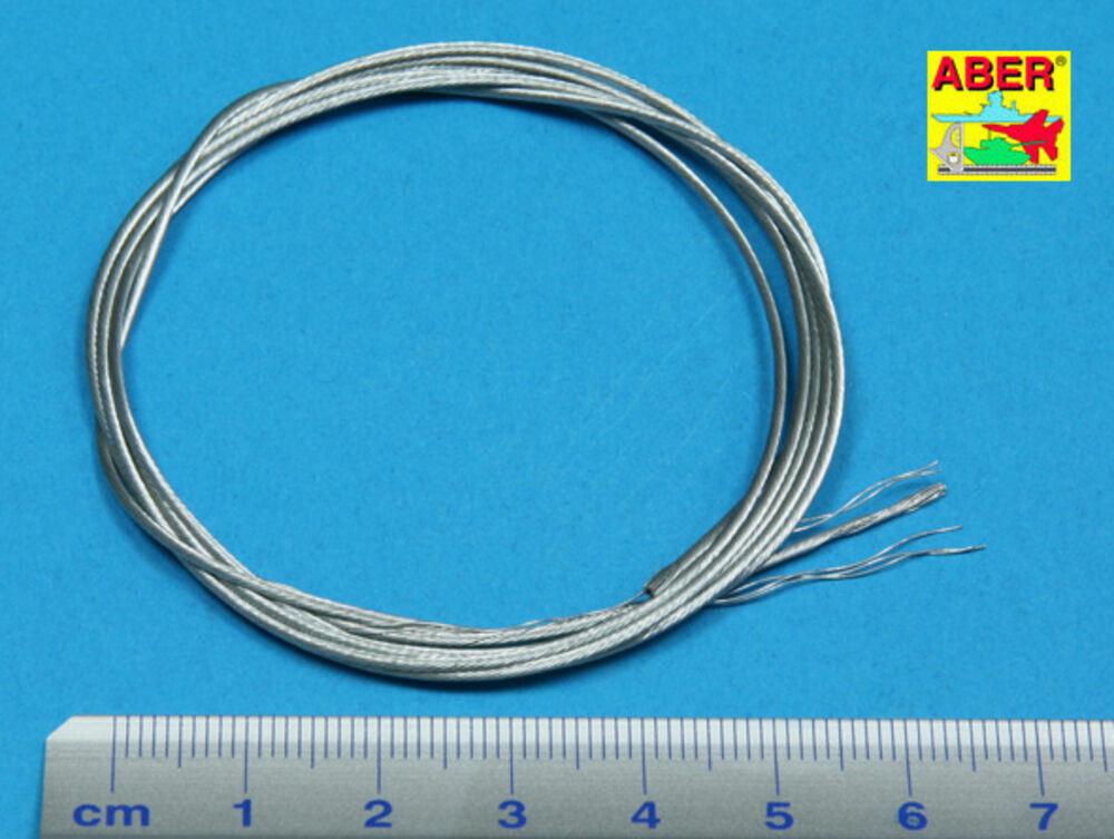 Stainless Steel Towing Cables Ø1,0mm, 1 m long von Aber