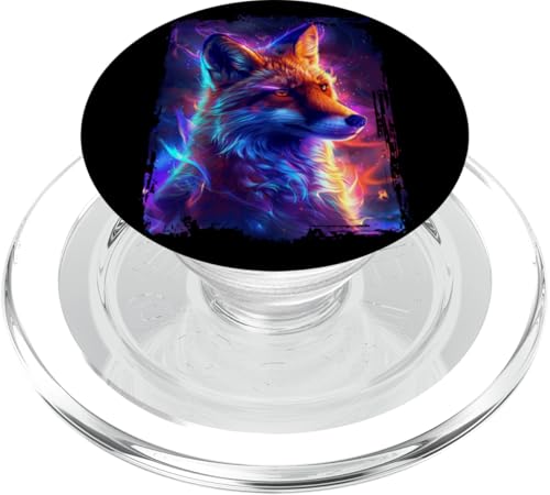 Fuchs PopSockets PopGrip für MagSafe von Abstract Animal Design